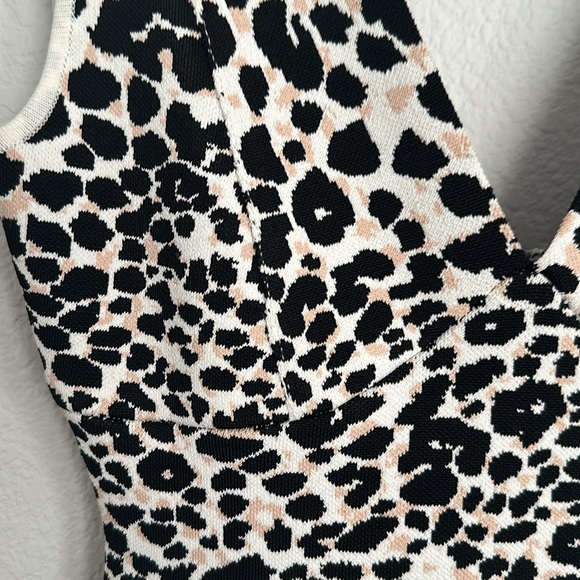 New! BCBG MAXAZRIA leopard bandage dress S - Picture 4 of 13